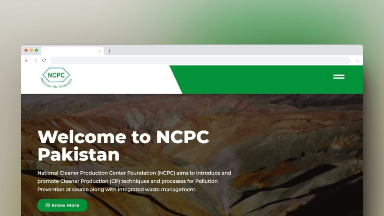 National Cleaner Production Center website