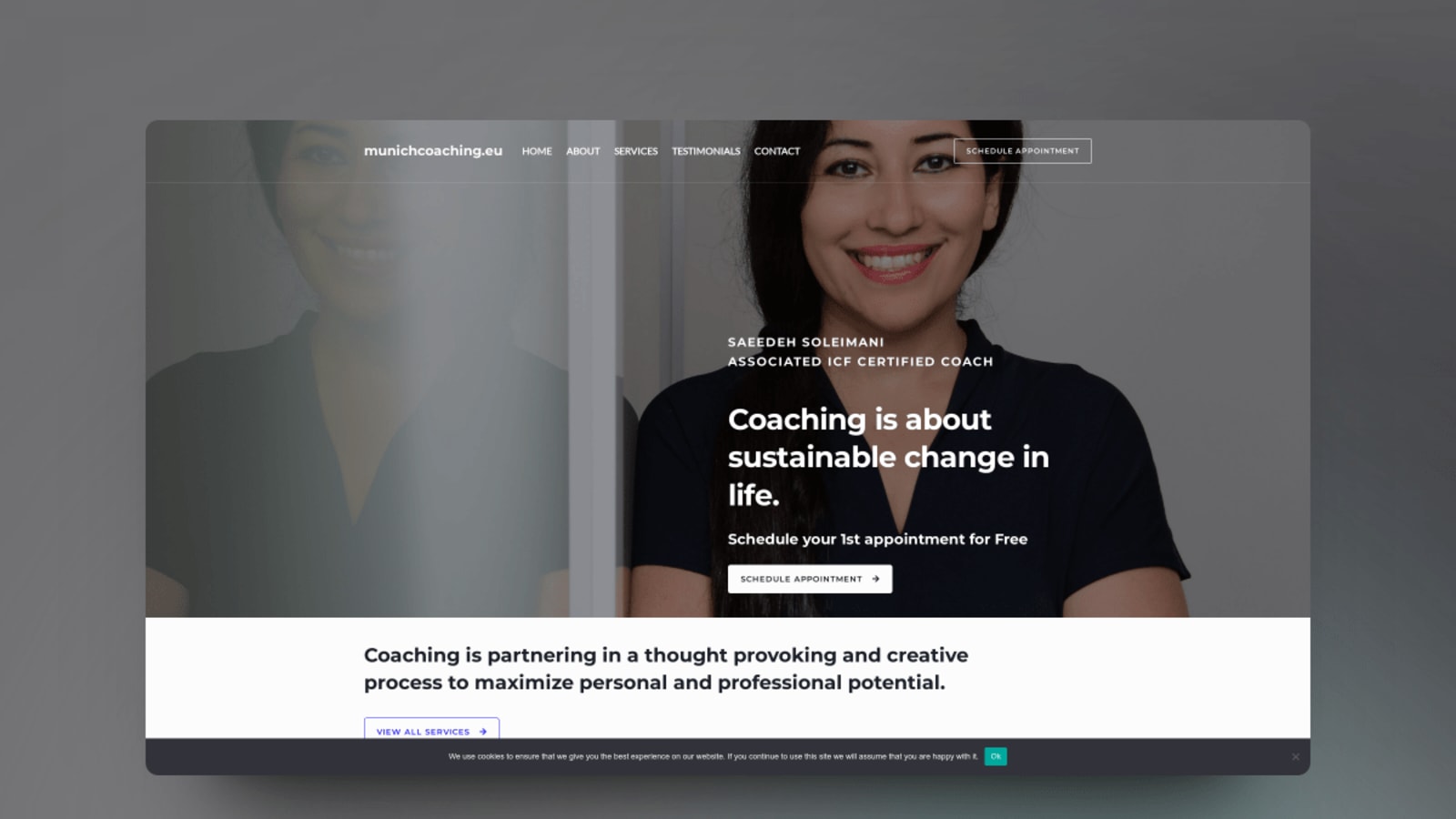 Munich Coaching website