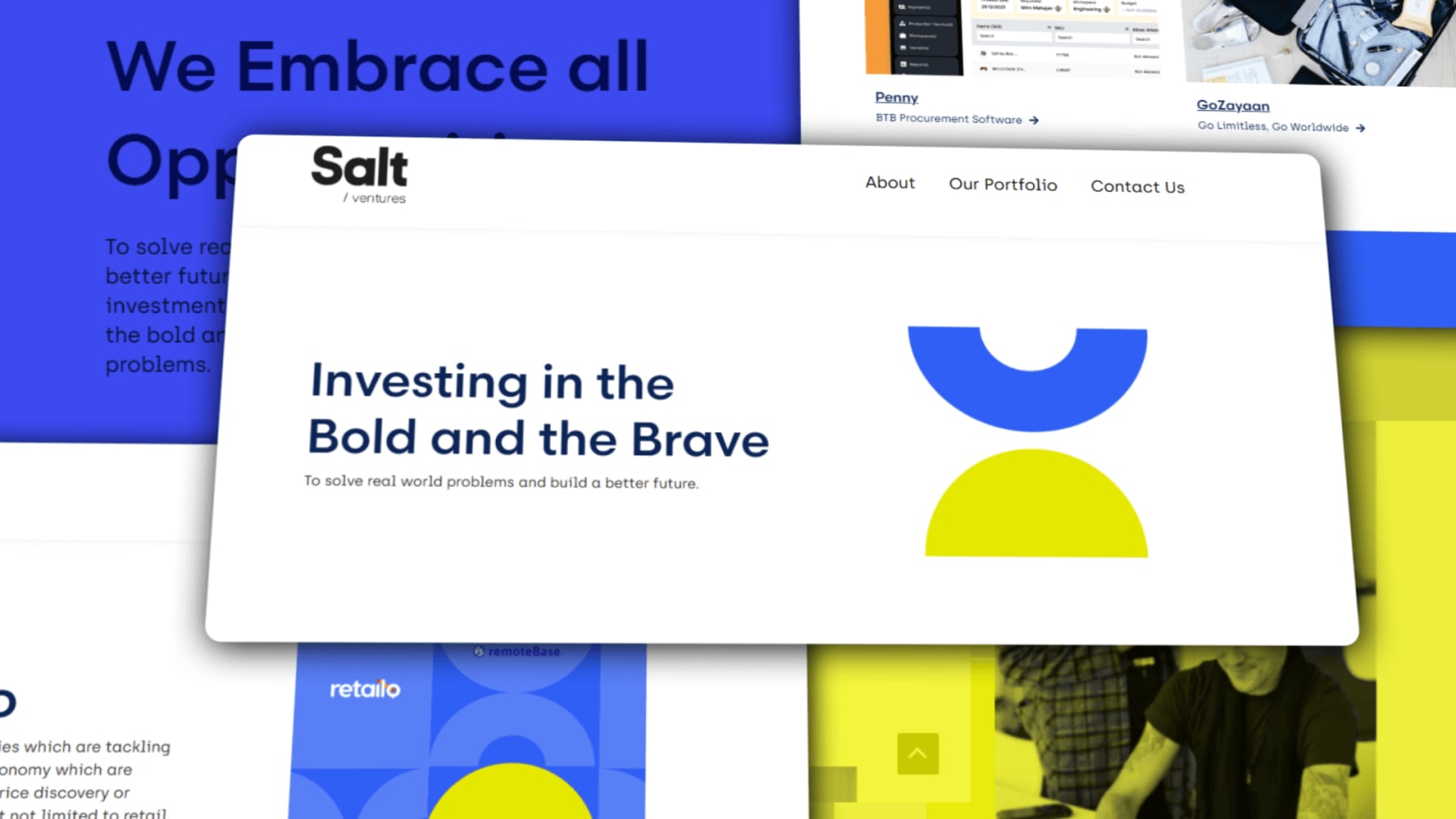 Salt Ventures website