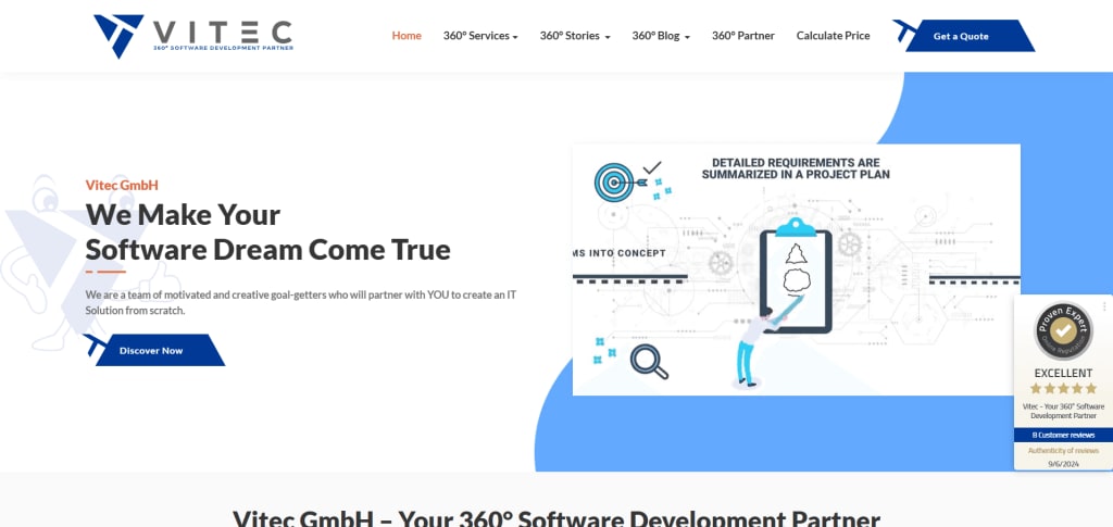 Vitec GmbH – experienced web development company Hungary with strong project management skills.