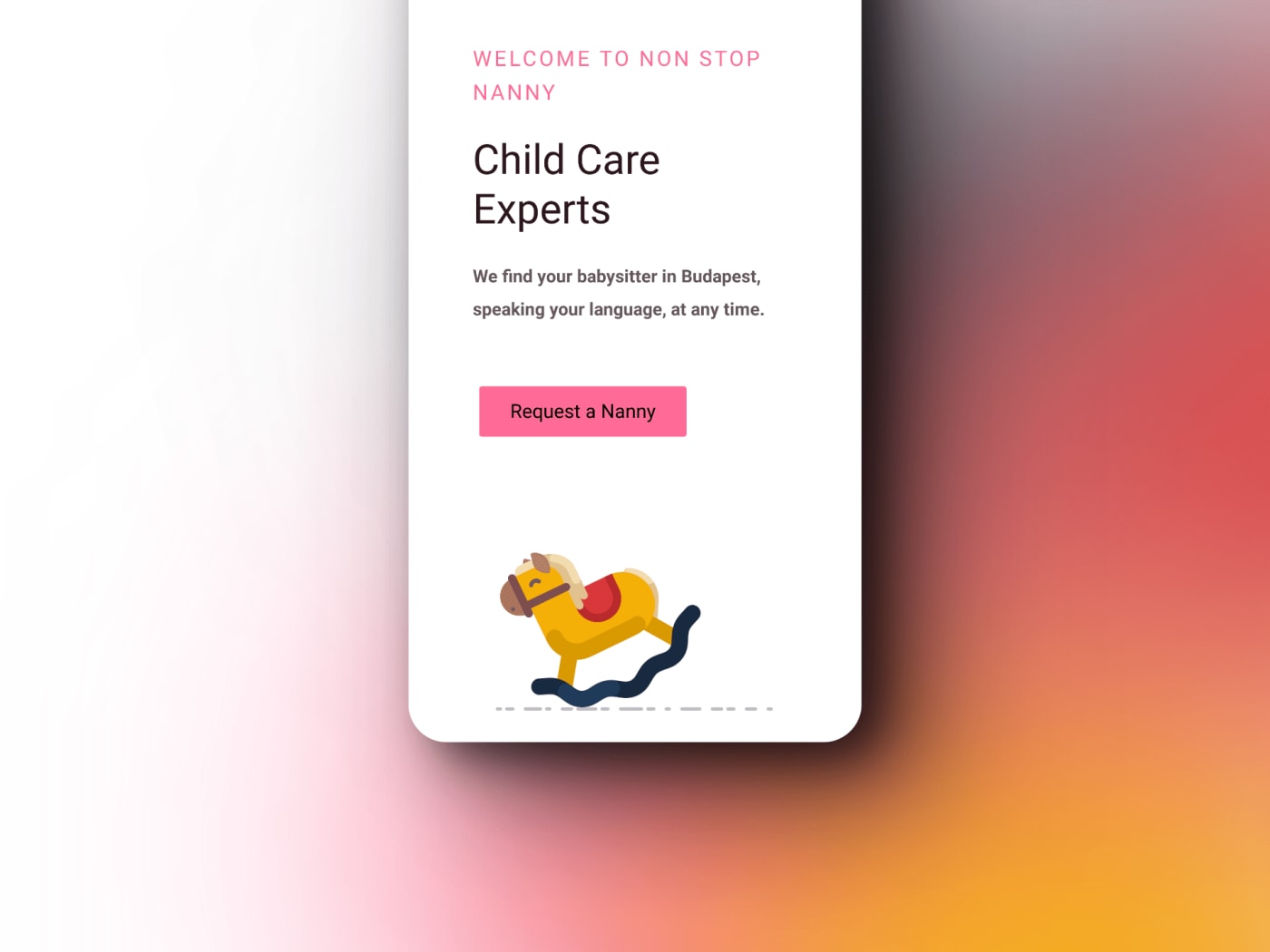 Nonstop Nanny, screen 1