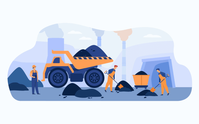 mining website design