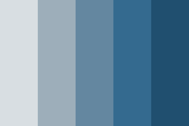 Blue and Grey Website Design Examples