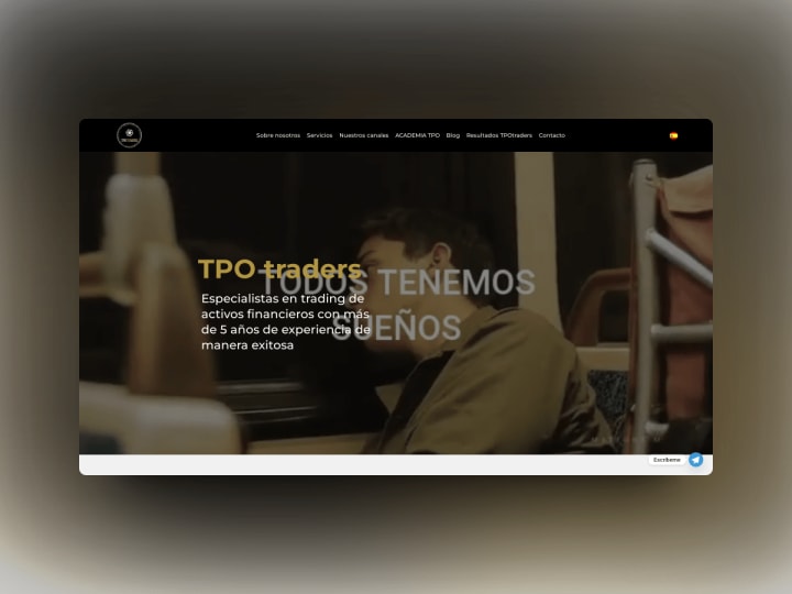 TPO Traders website