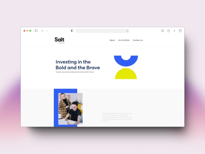 Salt Ventures website