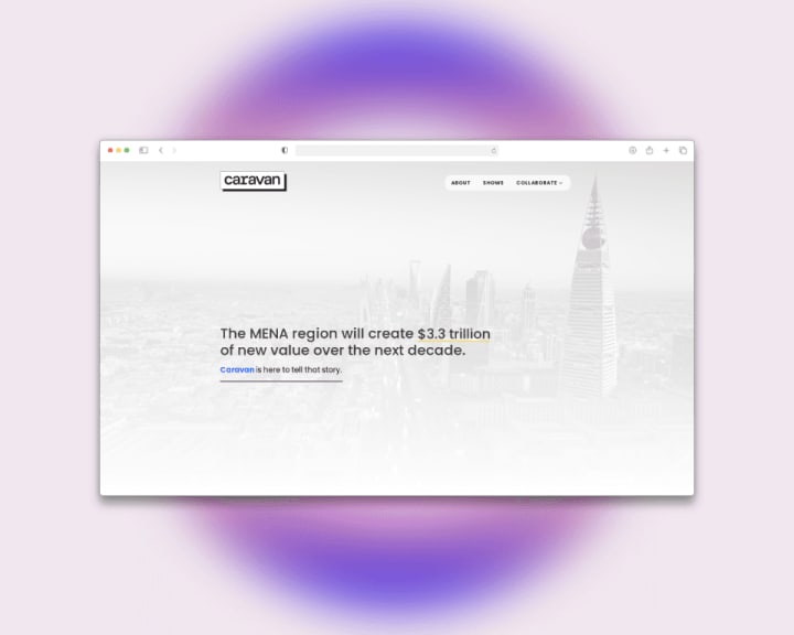 Caravan website