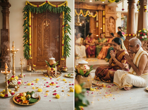 Gruhapravesam and Vastu Homam Tamil Nadu ceremony