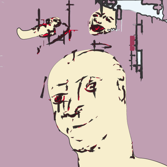 Estoy muy bien — ilustración por Fêde Deus