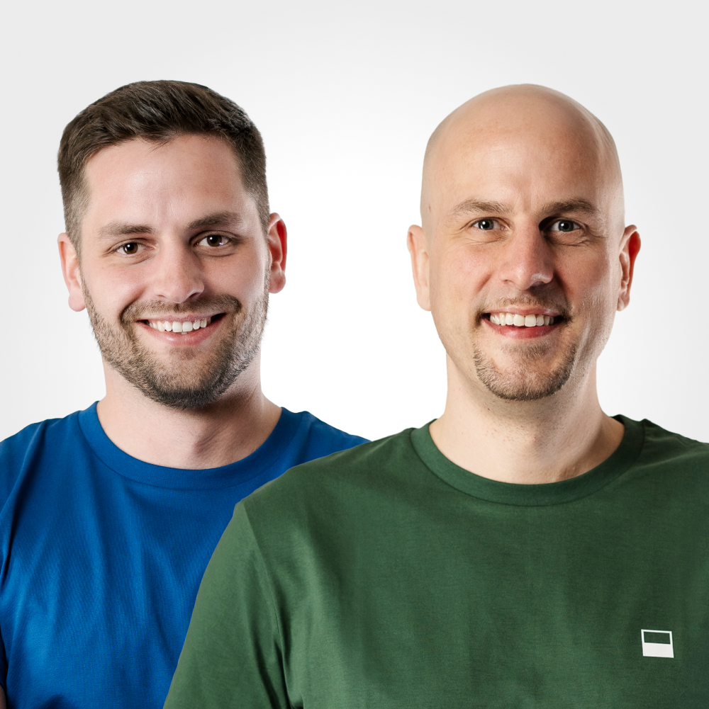 Profilfotos von Florian Stöckl & Guido Vanhoefen