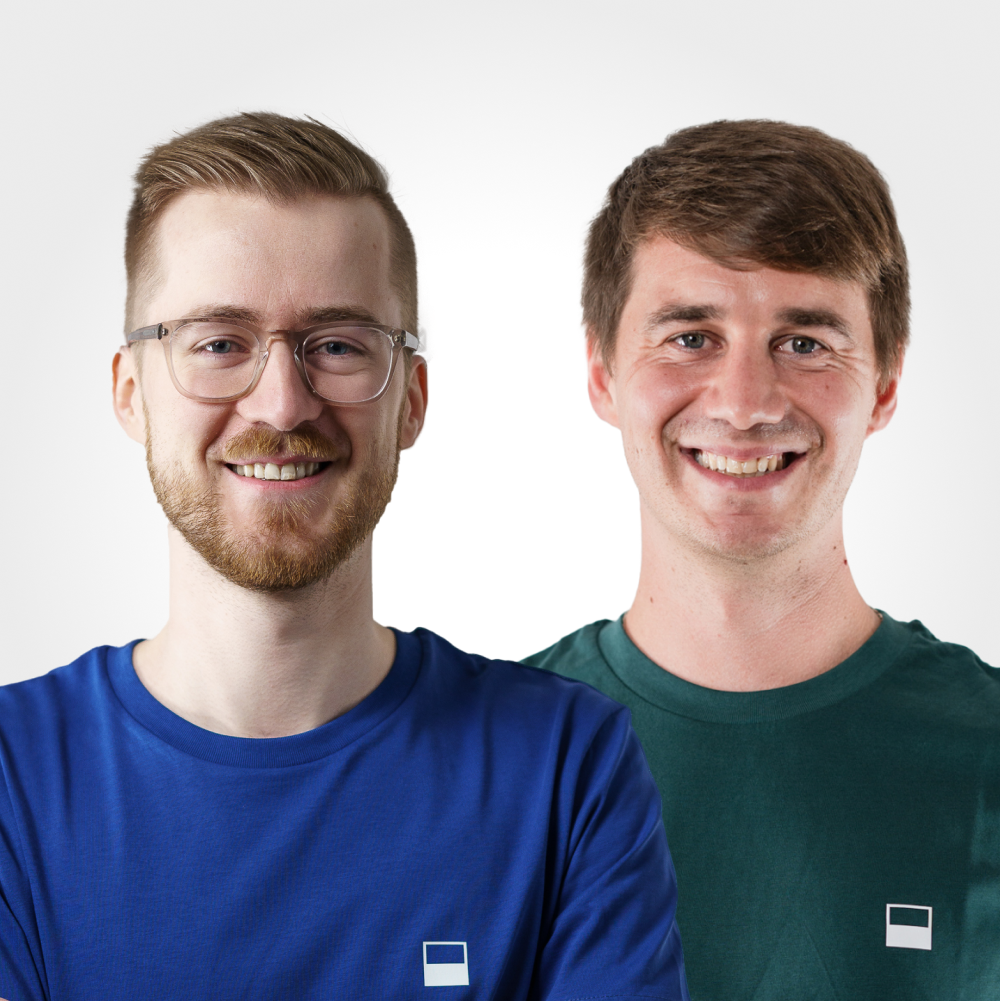 Profilfotos von Jonathan Haist und Jonathan Zabel