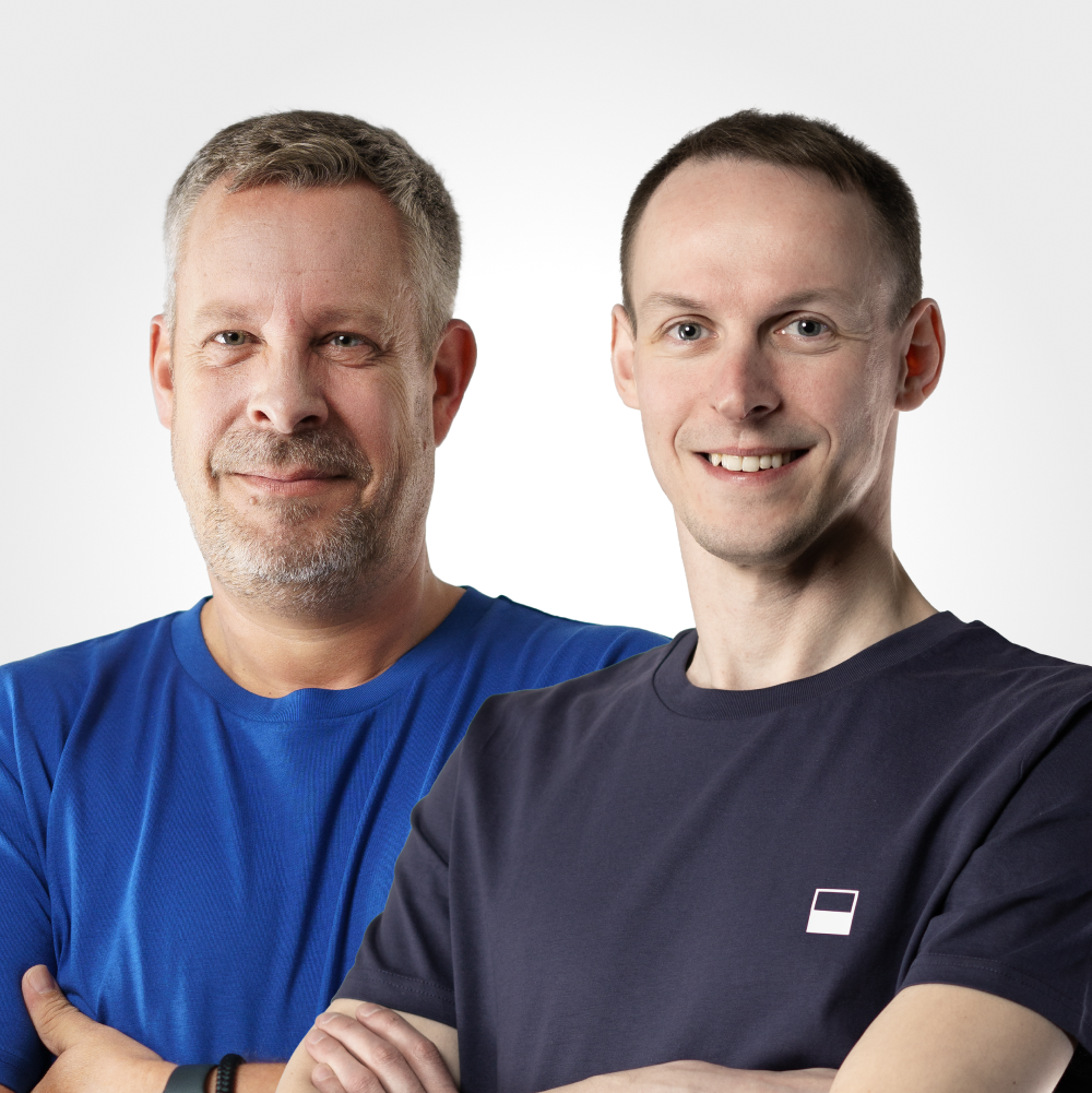 Profilfotos von Peter Beckendorf und Patrick Treptau