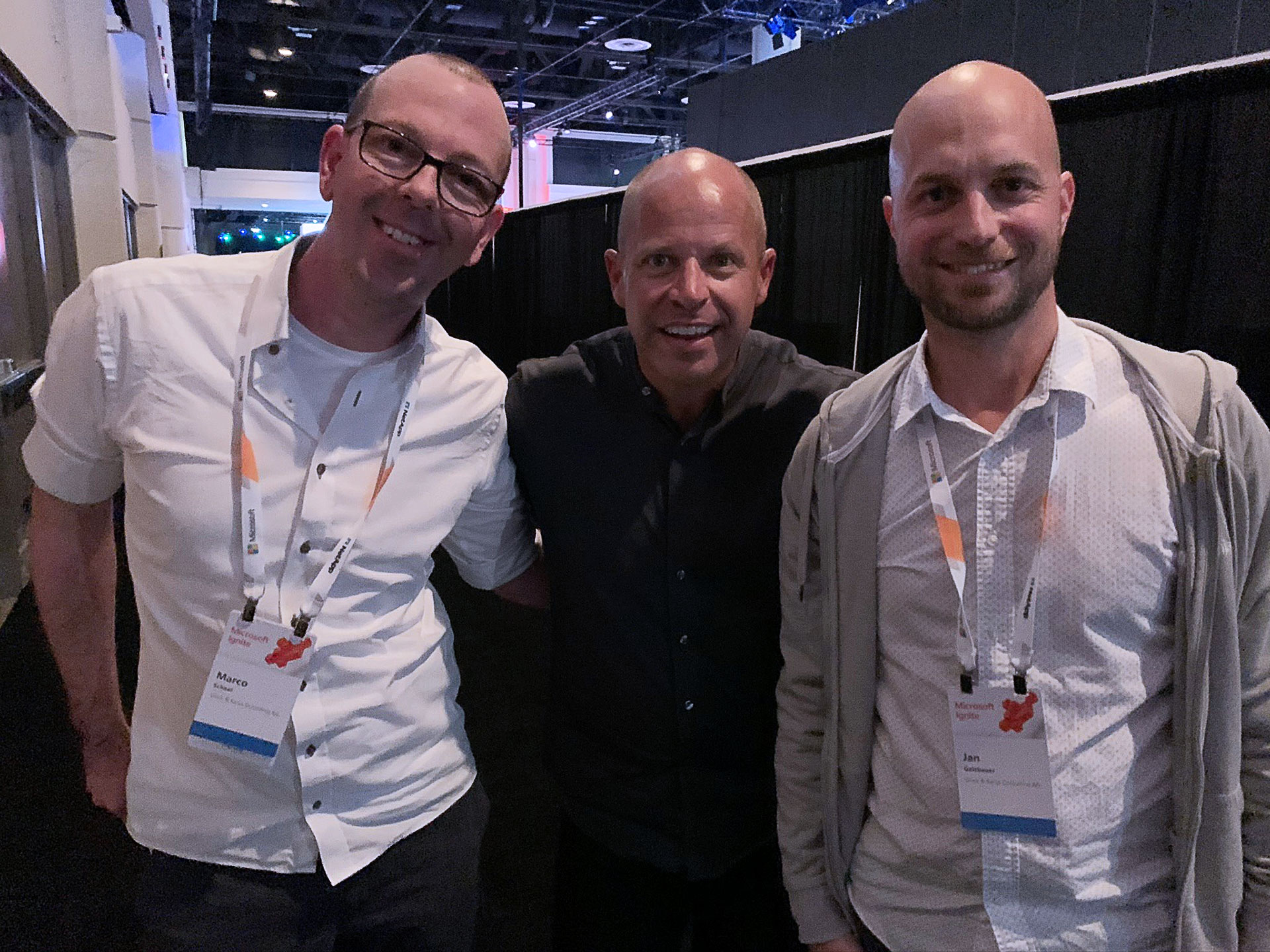 Brad Anderson im Gespräch mit dem Hairless-Team