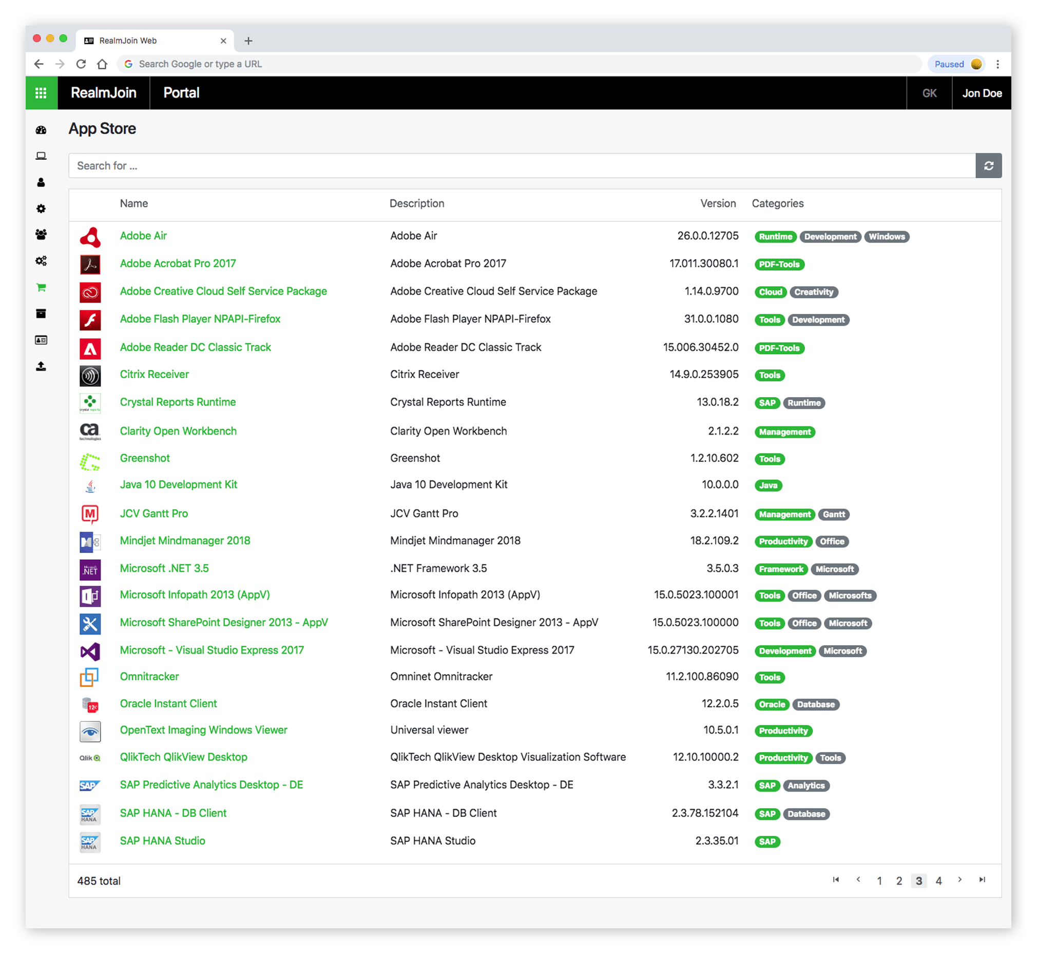 RealmJoin Portal