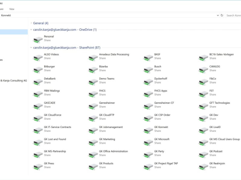 KONNEKT – OneDrive's new best friend