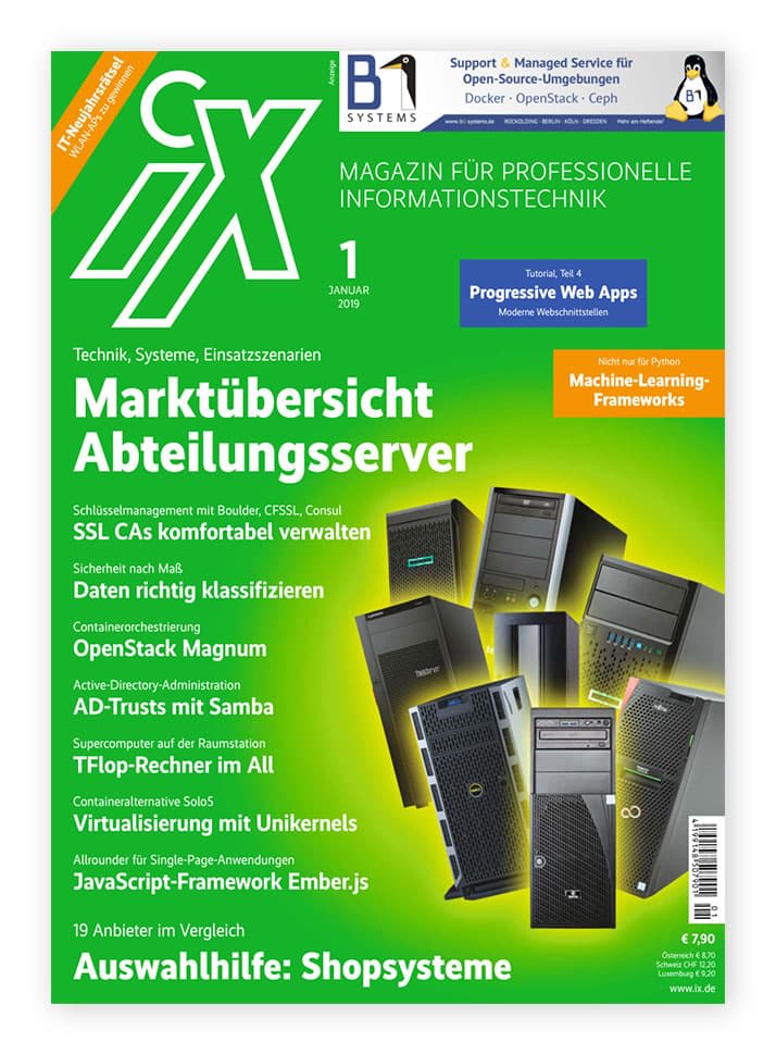Januar iX Ausgabe 2019
