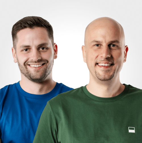 Profilfotos von Florian Stöckl und Guido Vanhoefen