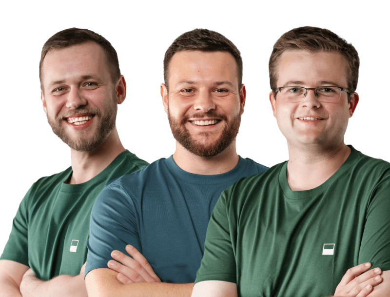 Daniel Rung, Steven Beeler and Felix Hollermann