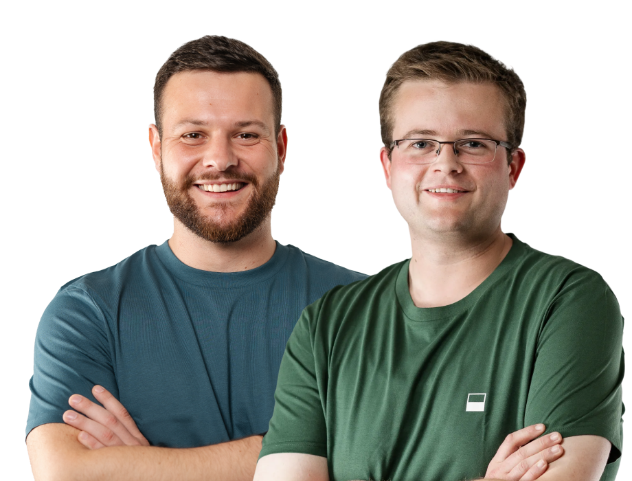 Steven Beeler und Felix Hollermann