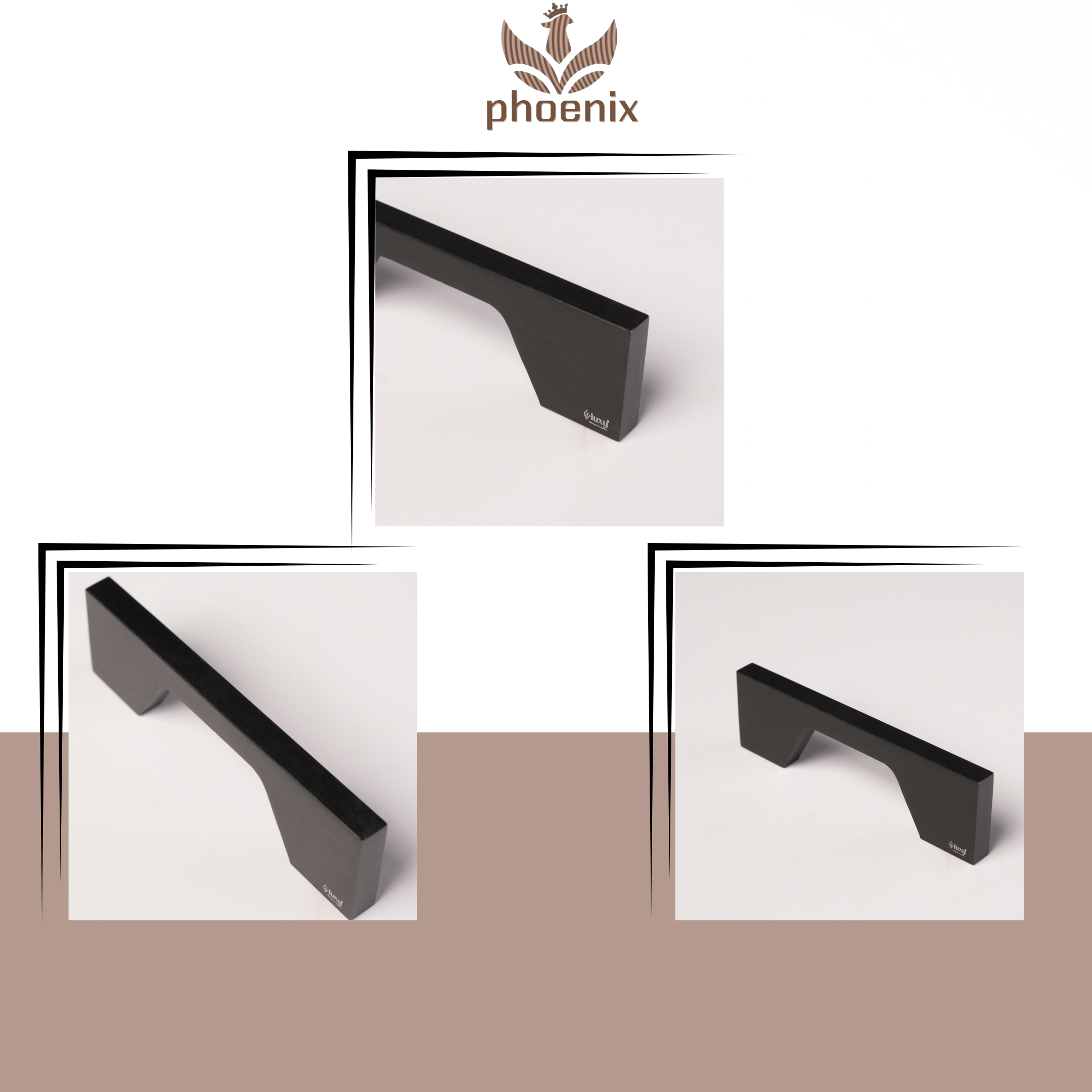 101 Luxy Cabinet Handle – Black