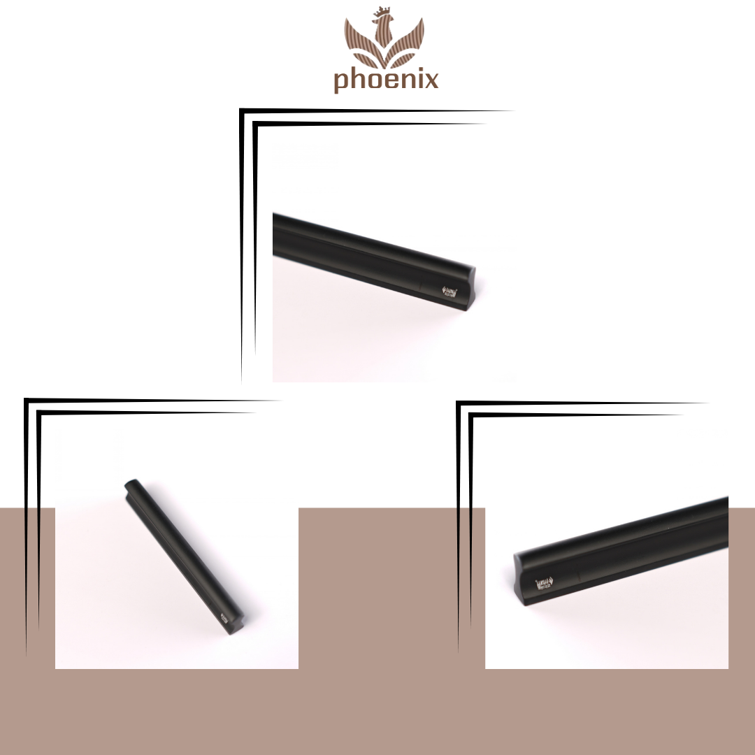 108 Luxy Cabinet Handle – Black