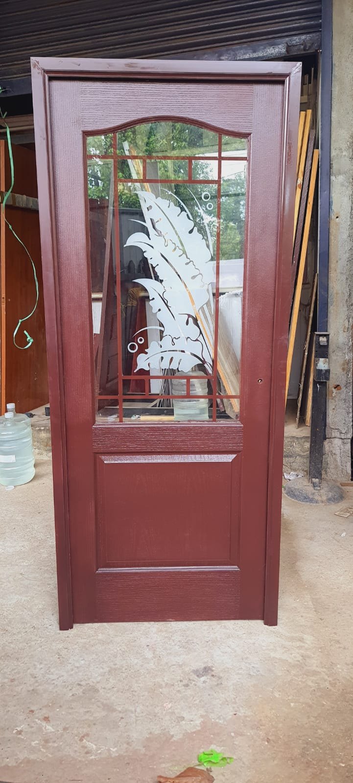 Skin Door with Glass