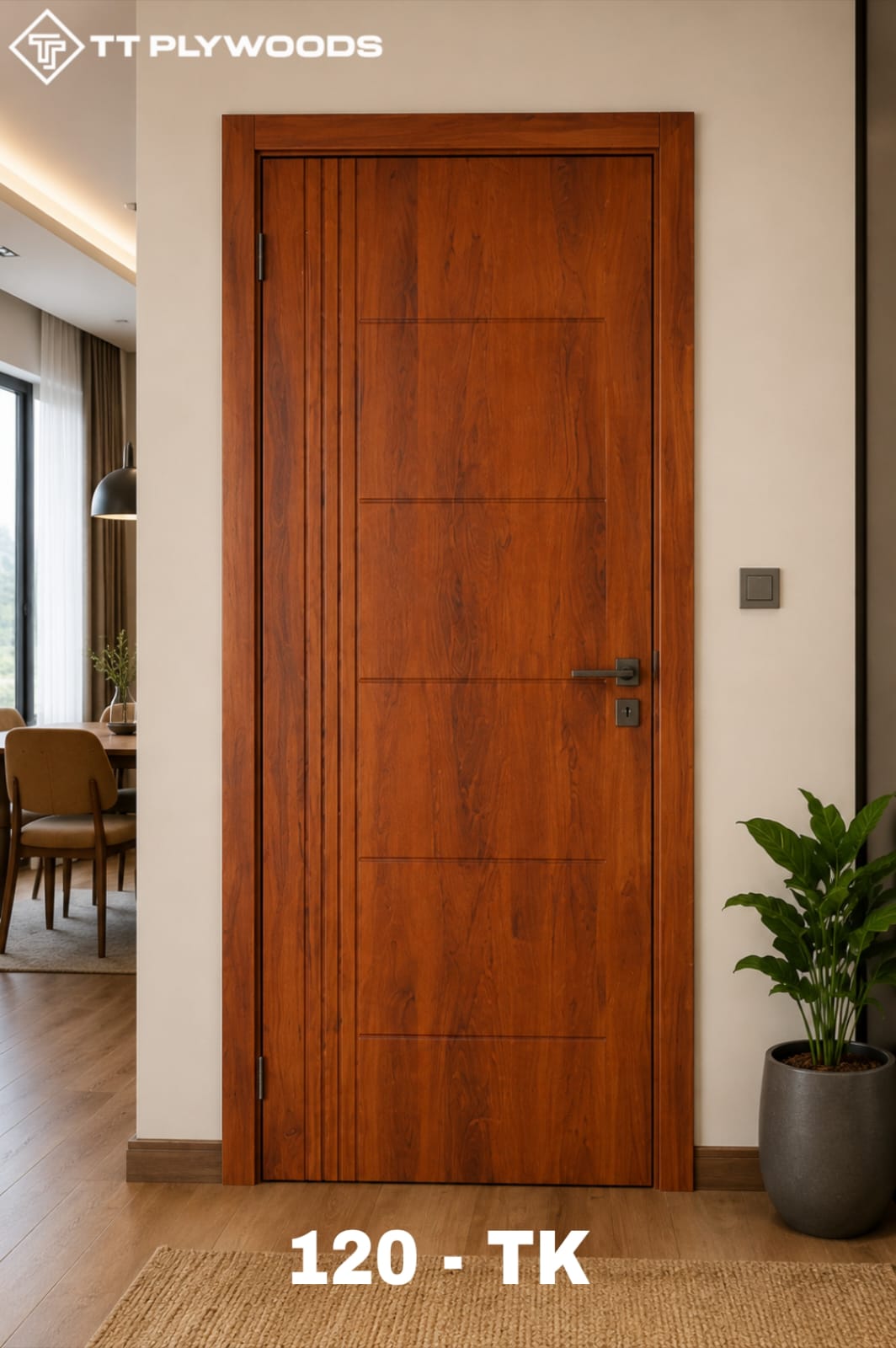 TT Plywoods Designer Door – 120-TK