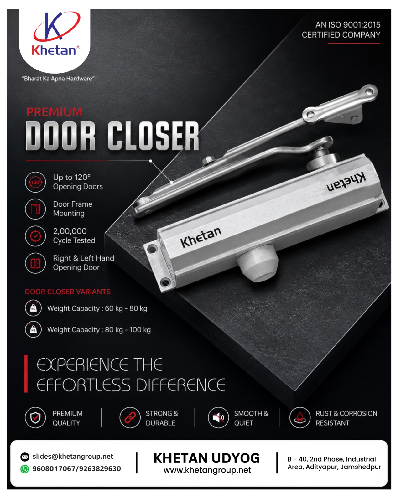 Premium Hydraulic Door Closer