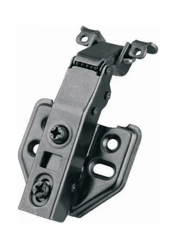 312 Black 2D Hydraulic Glass Profile Hinge