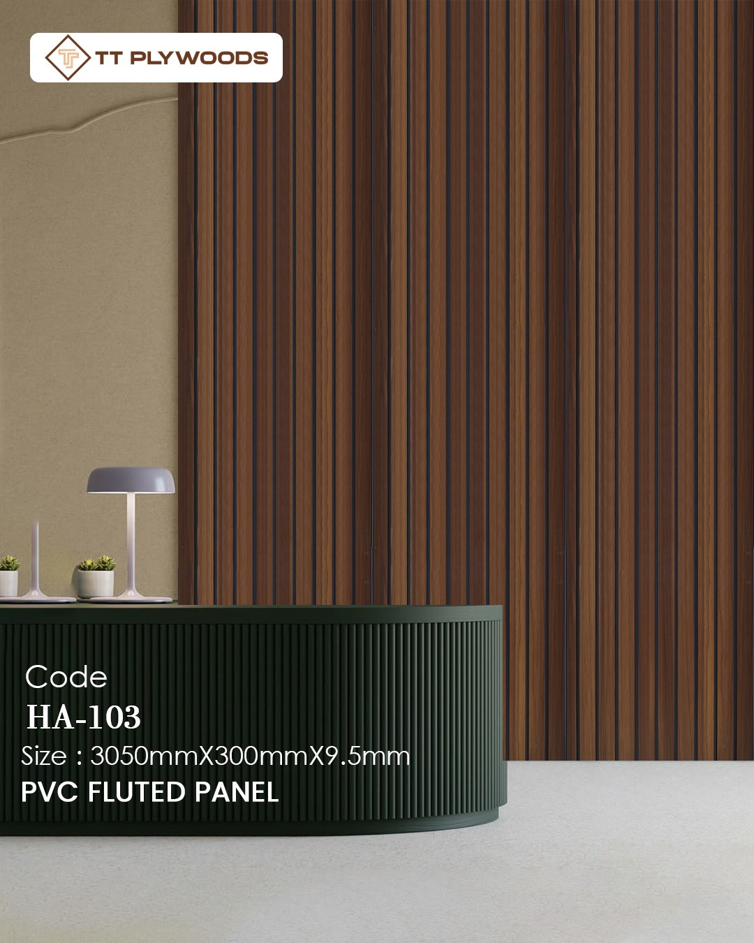 PVC FLUTED PANELS