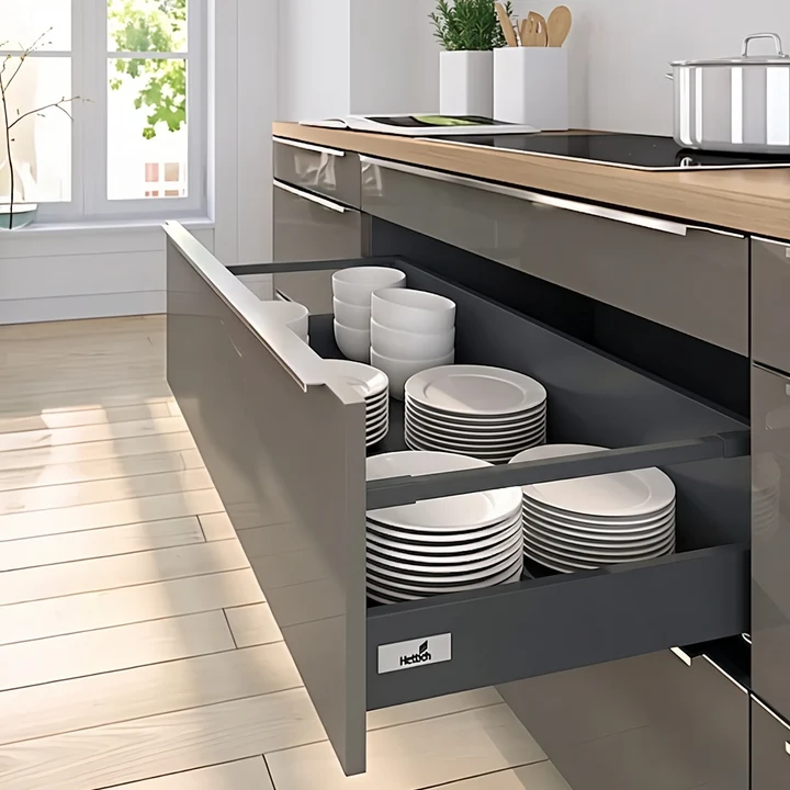 InnoTech Atira Anthracite Pot & Pan drawer set 470mm