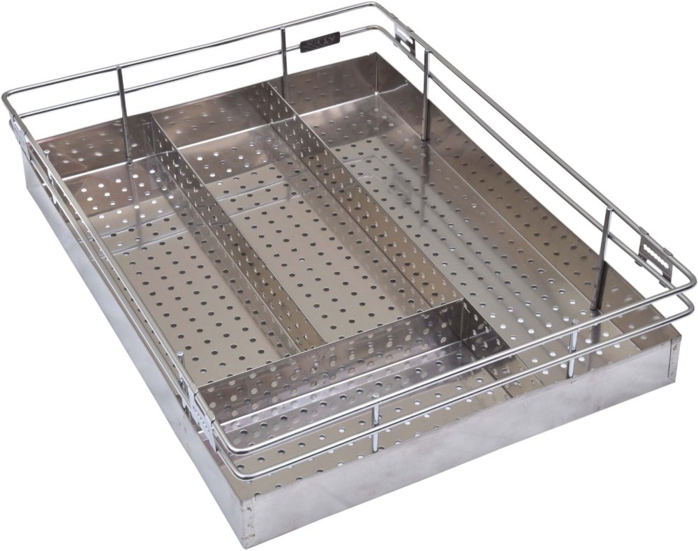 SS 304 Butterfly Sheet Cutlery Basket