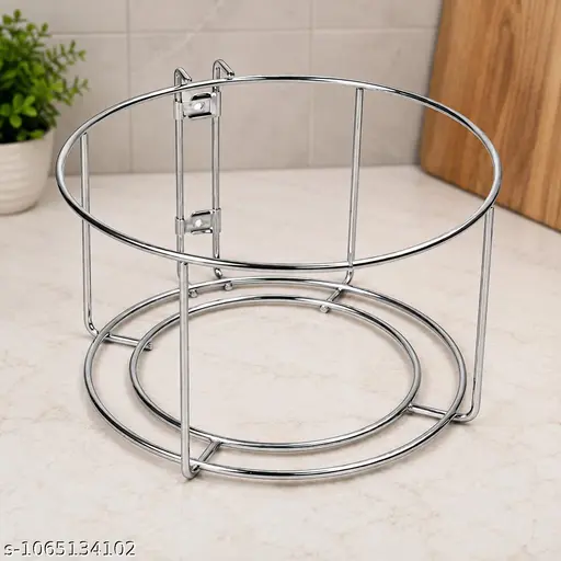 SS 304 Butterfly Bin Holder