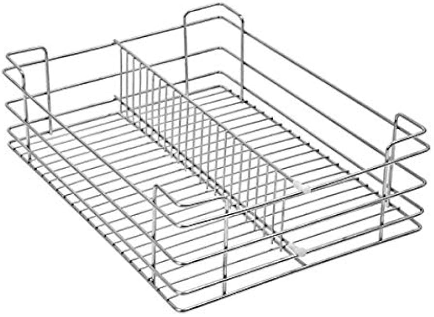 SS 304 Partition Butterfly Wire Basket