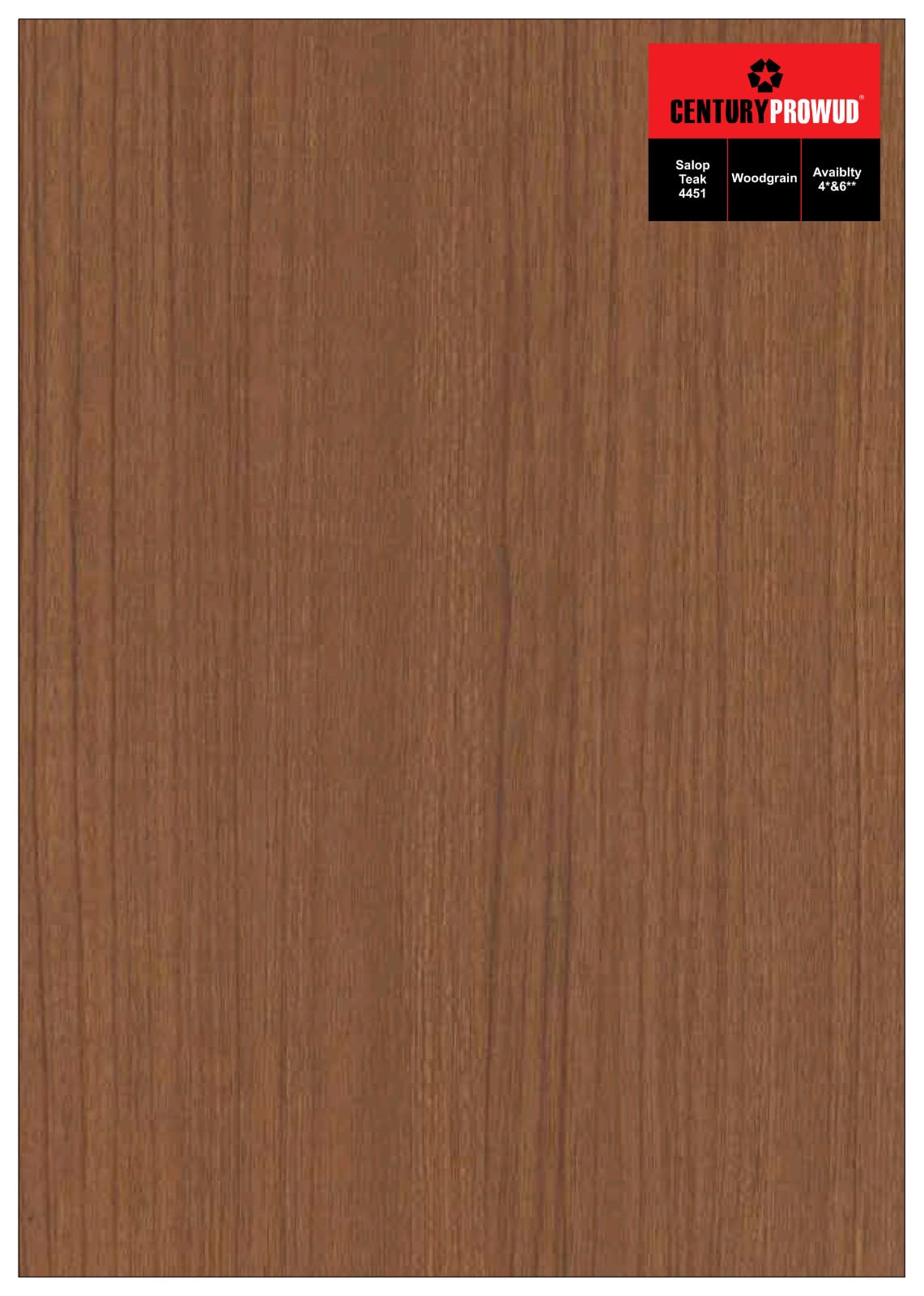 Century Prowud Pre-Laminated MDF Board