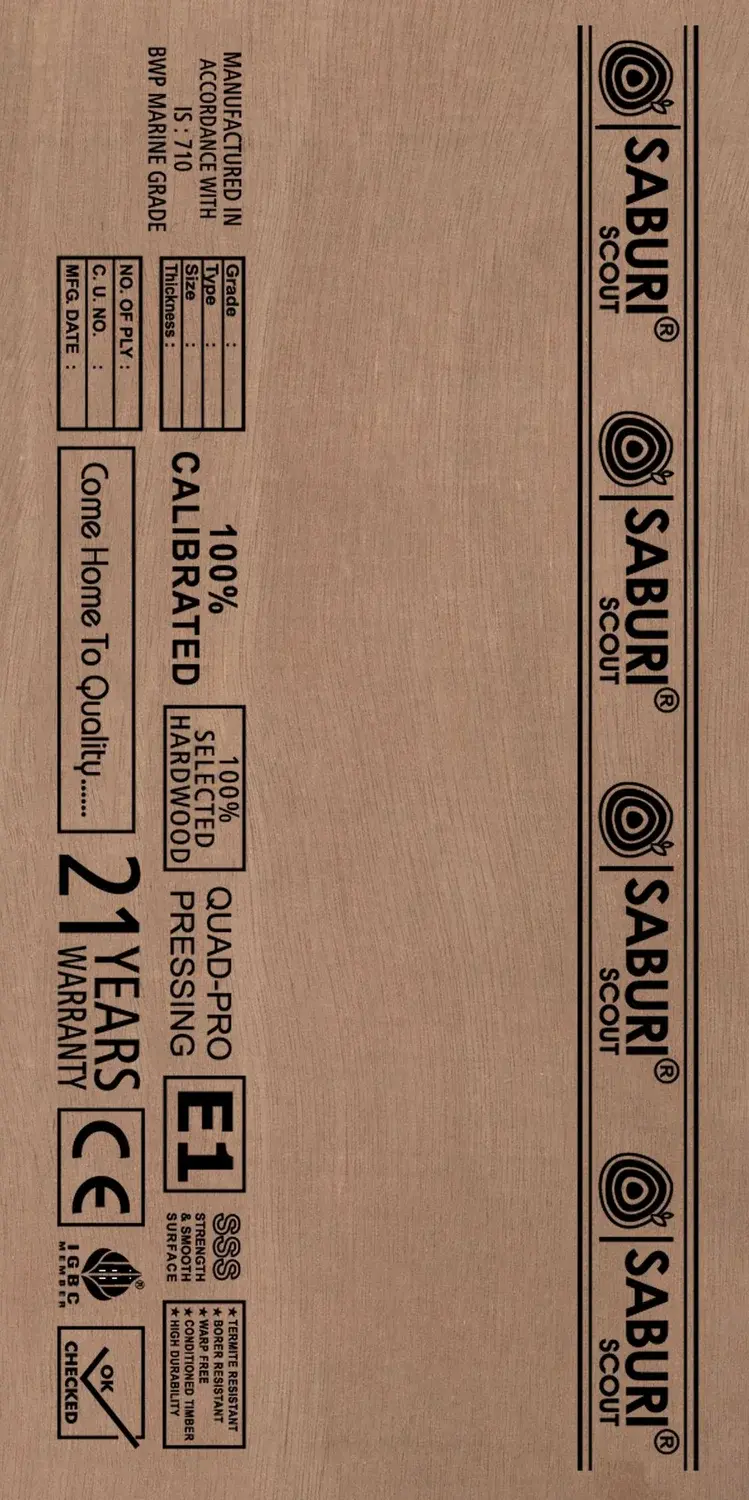 Saburi Scout BWP ISI 710 – 12 mm Plywood