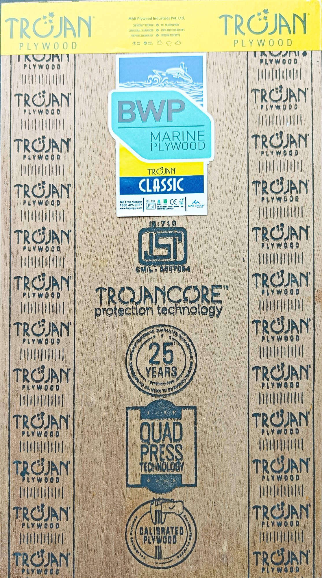 Trojan Champion BWP ISI 710 – 12 mm Plywood