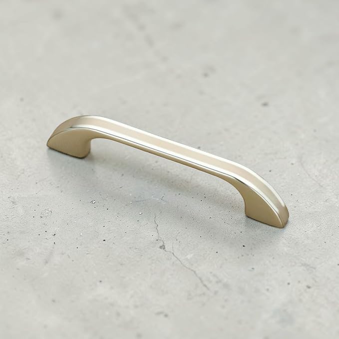 129 Luxy Cabinet Handle  SS Finish Champagne Gold