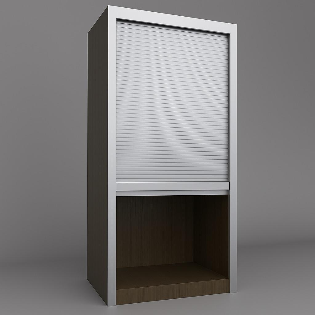 Rolling Shutter Aluminium Finish 450mm WUDNOX