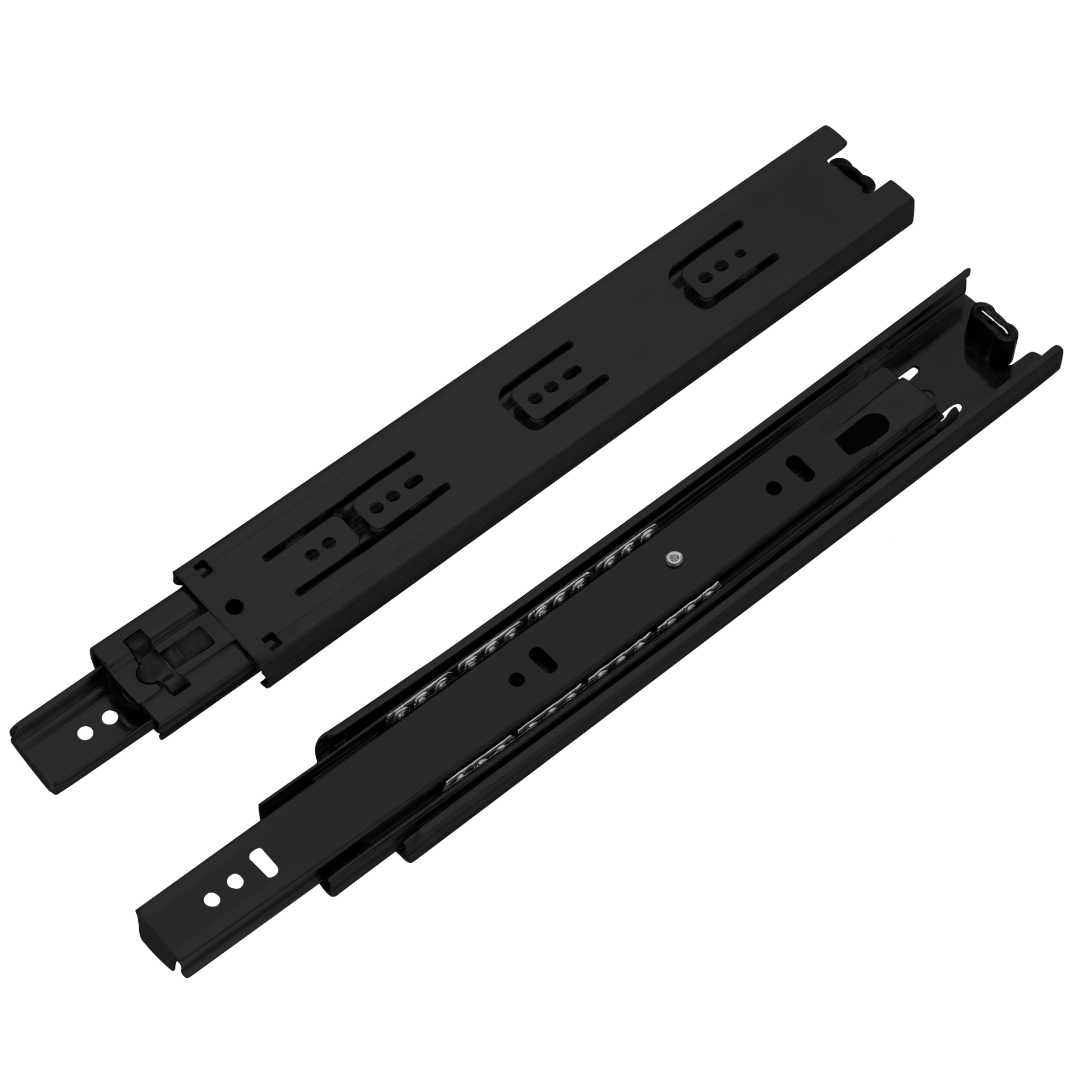 Hyzik Black Powder Coated Telescopic Channel