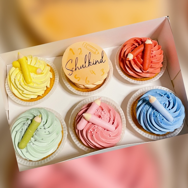 Cupcakes zur Einschulung