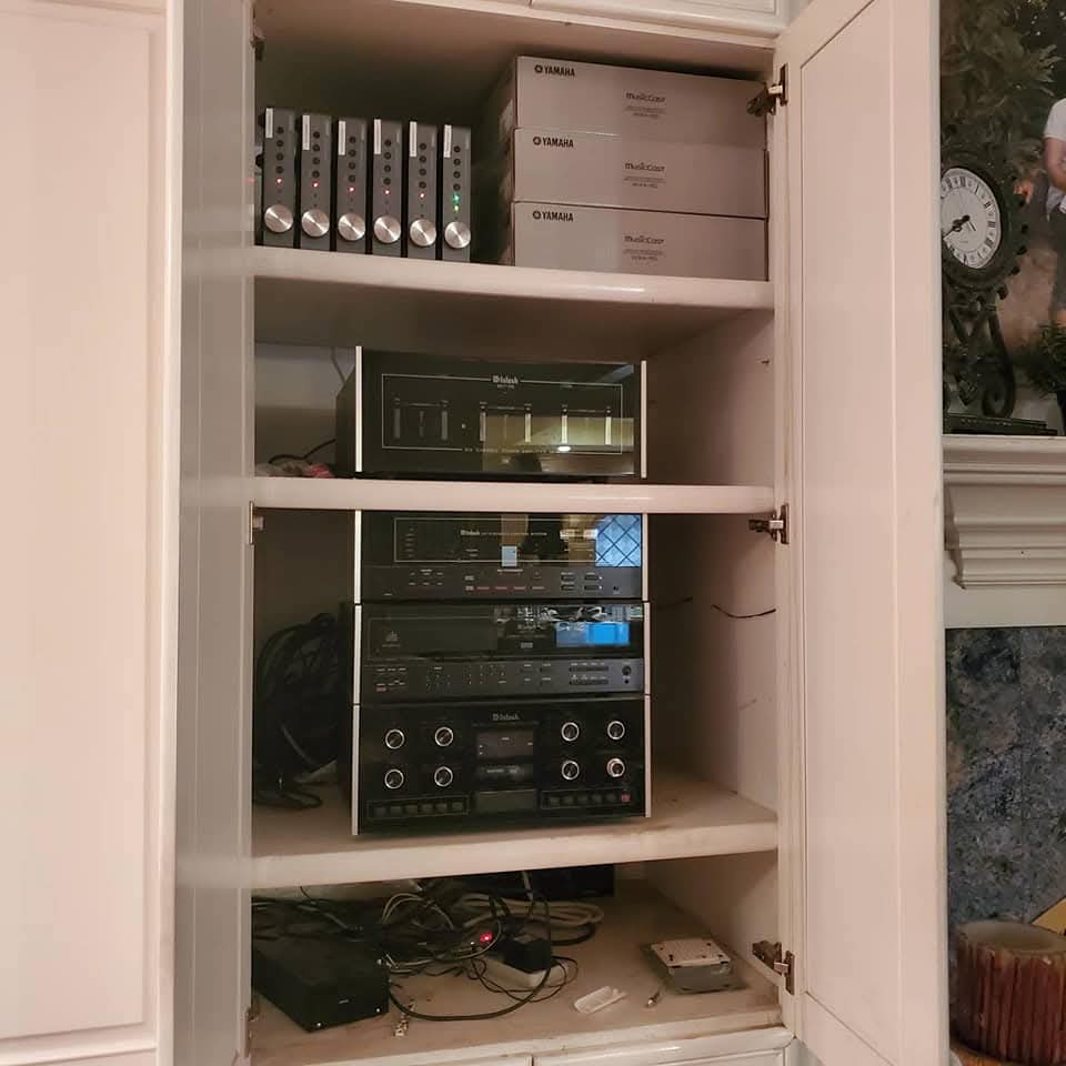 Johnston's Custom Home Theater AV project 17