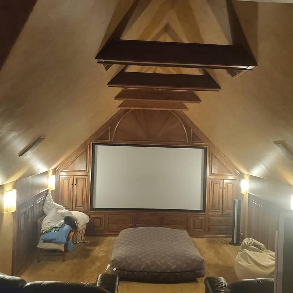 Johnston's Custom Home Theater AV project 16