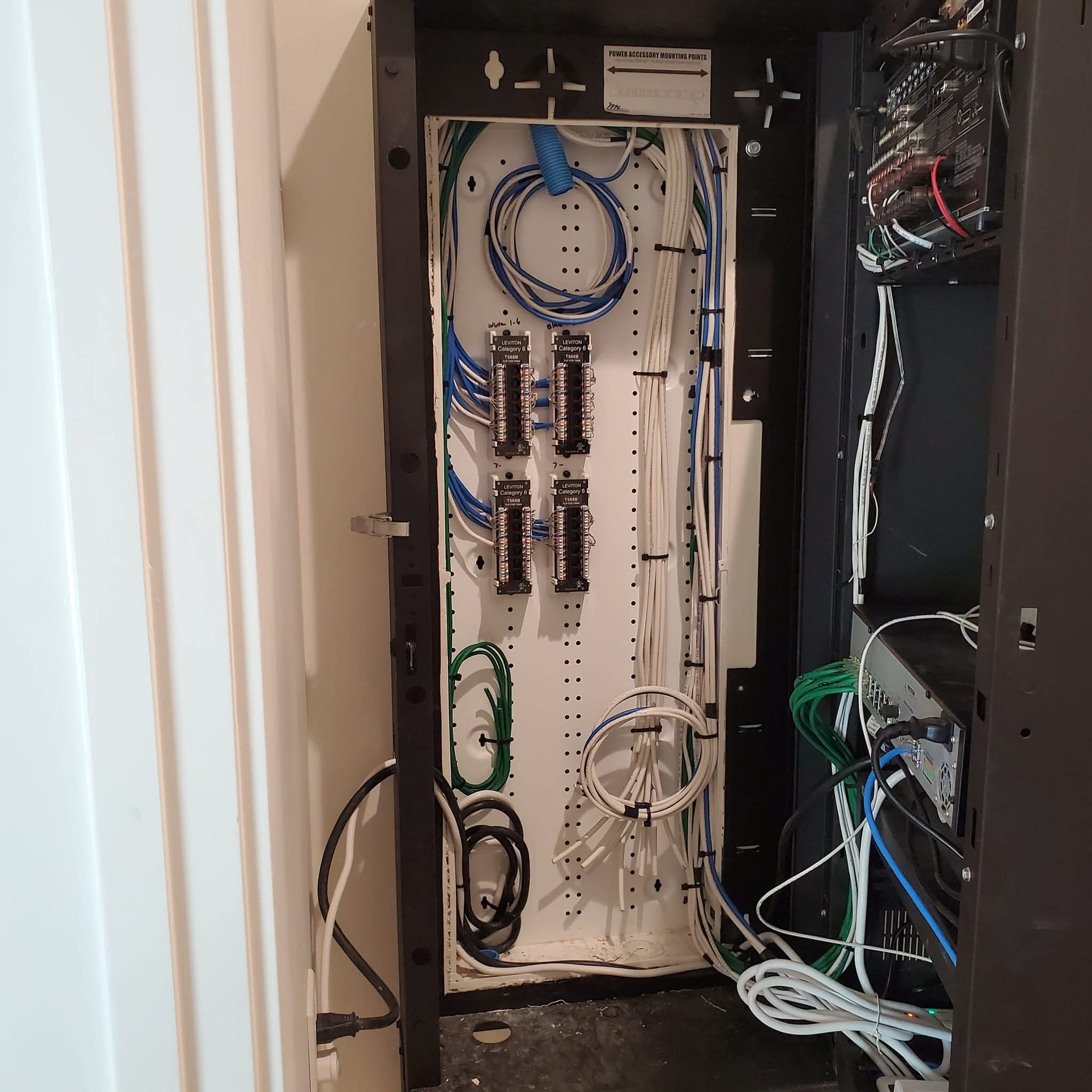 Johnston's Custom Home Theater AV project 13
