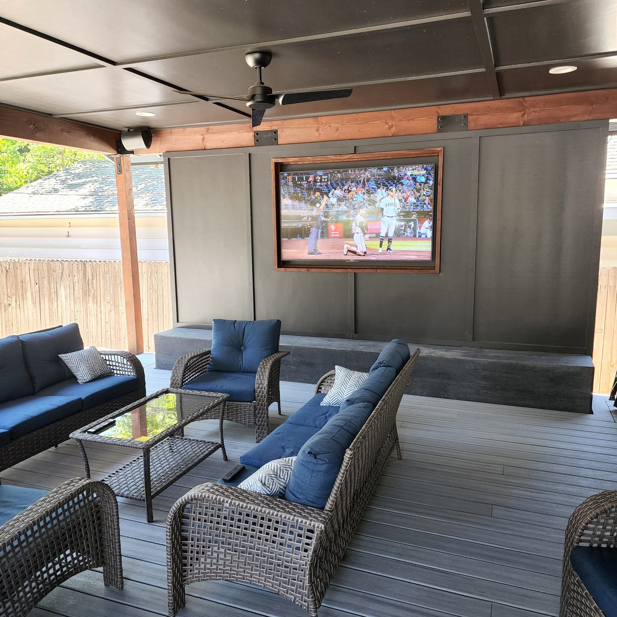 Johnston's Custom Home Theater AV project 14