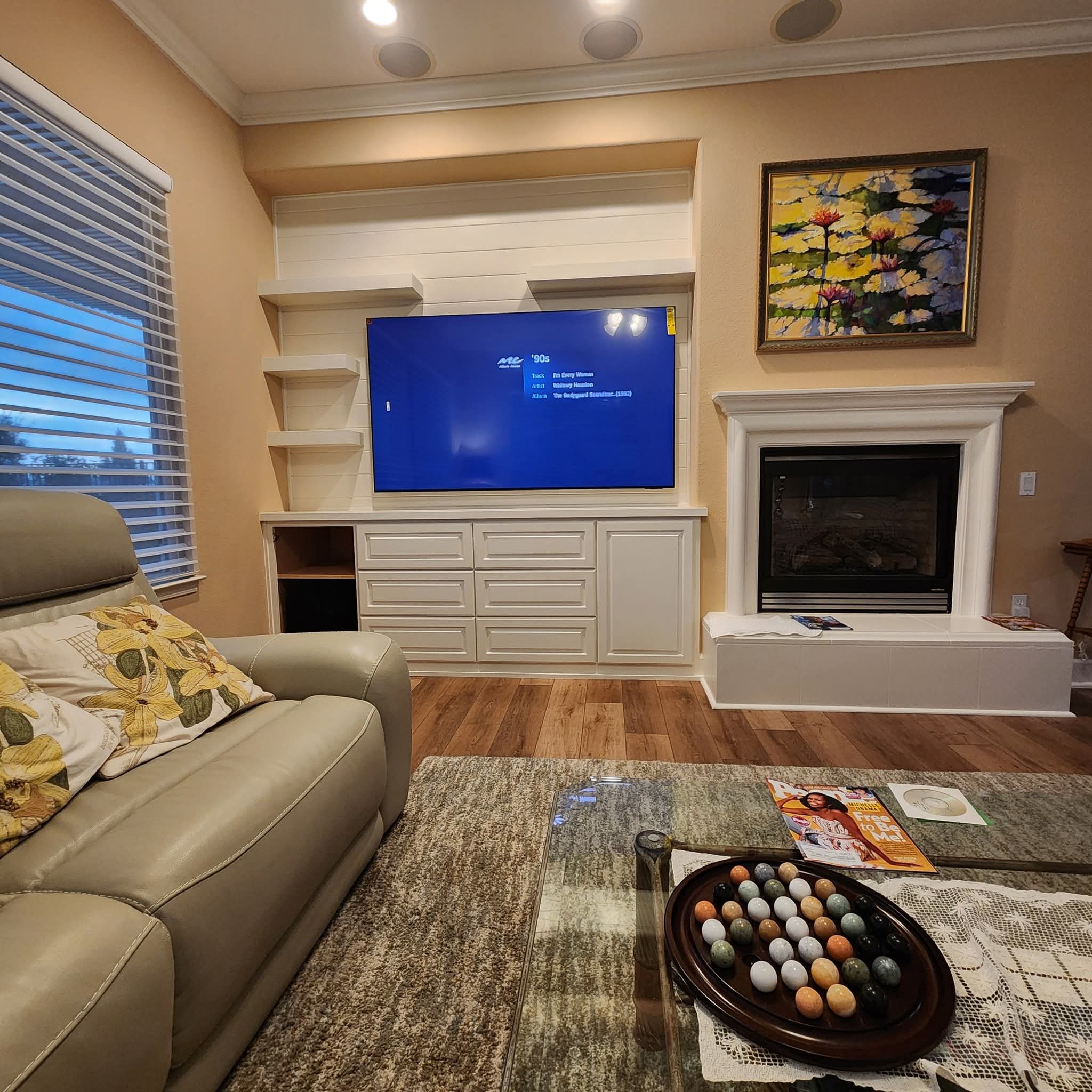 Johnston's Custom Home Theater AV project 9