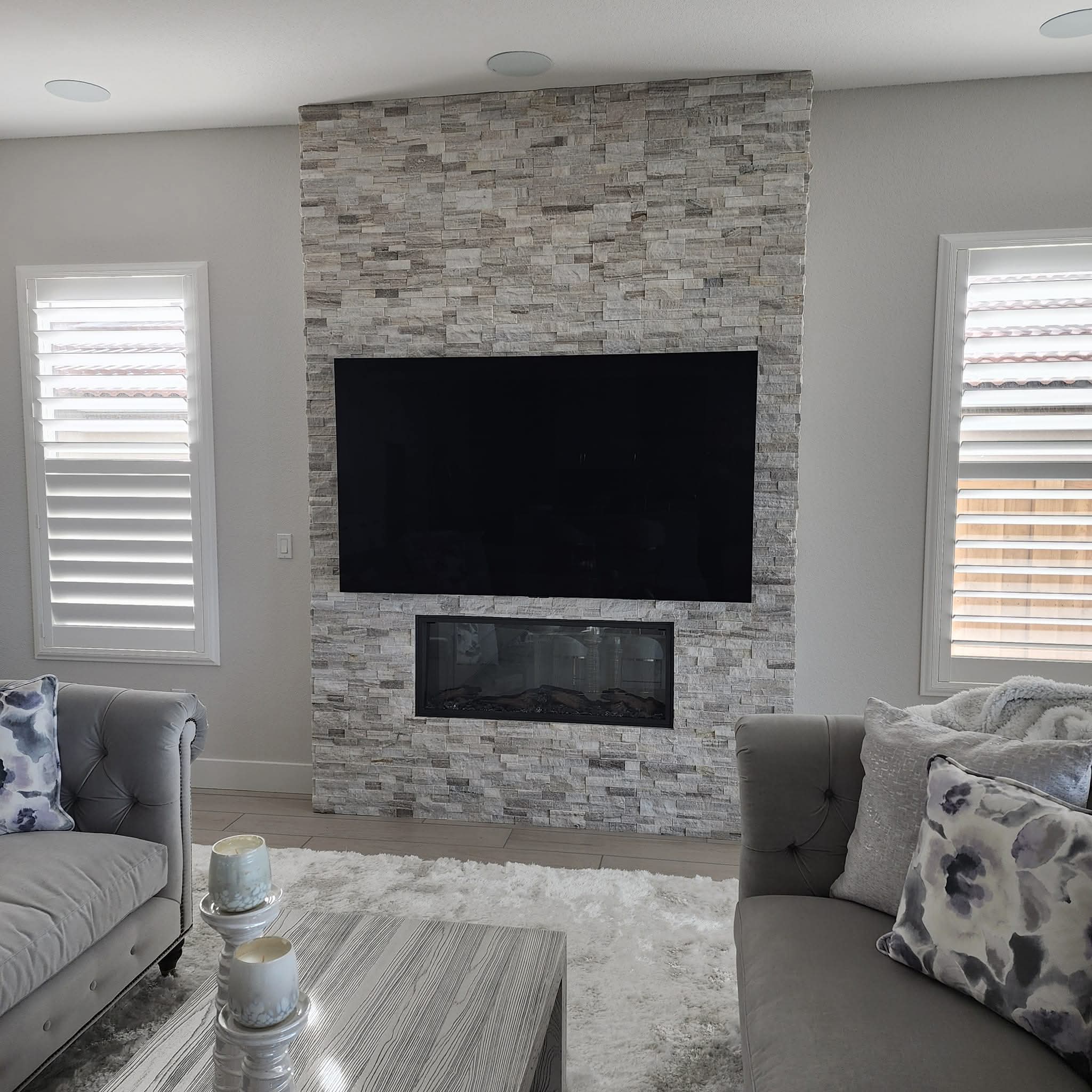 Johnston's Custom Home Theater AV project 8