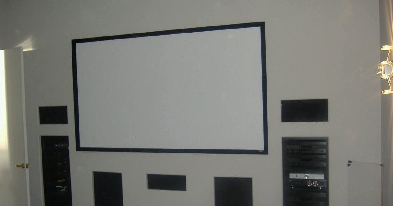 Johnston's Custom Home Theater AV project 1