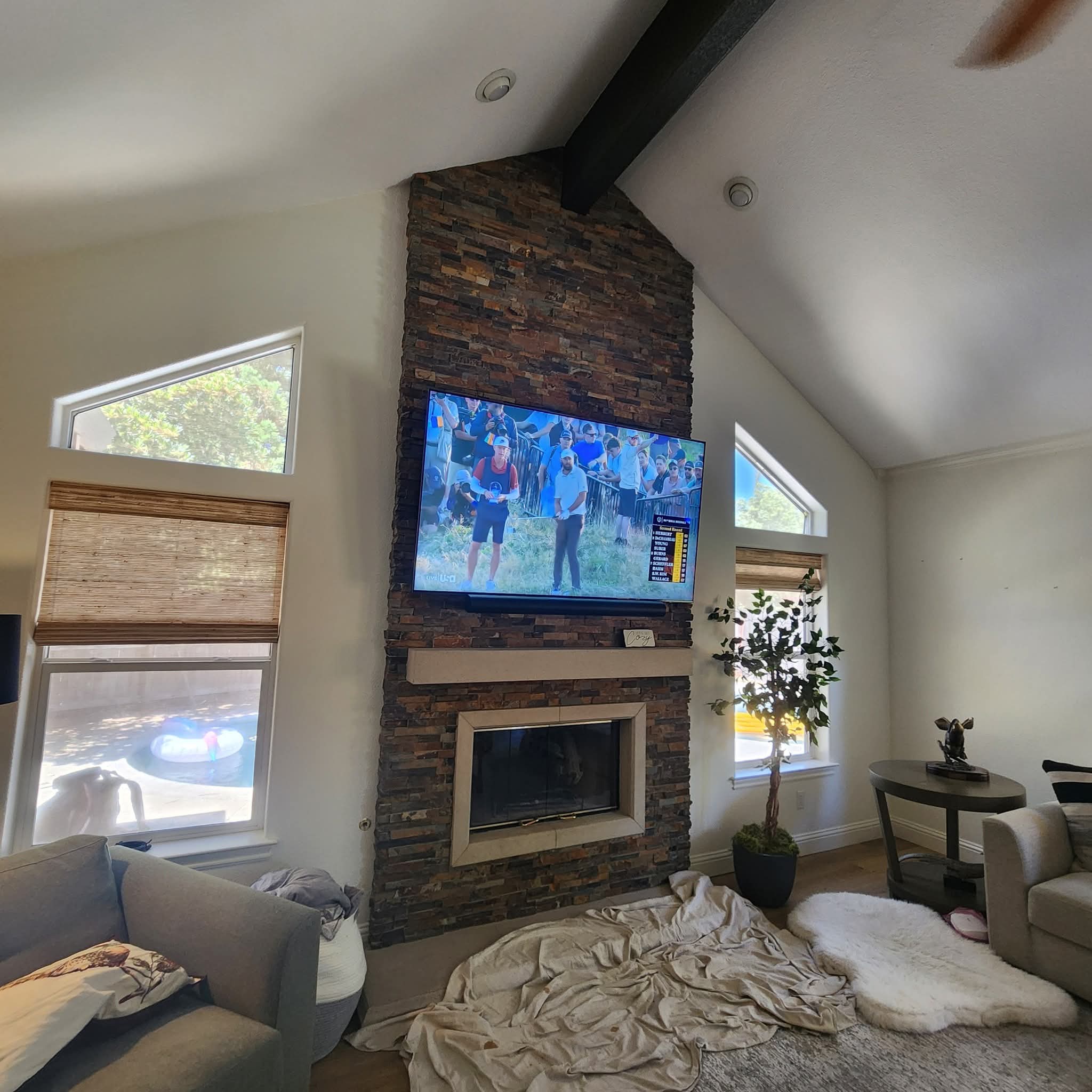 Johnston's Custom Home Theater project
