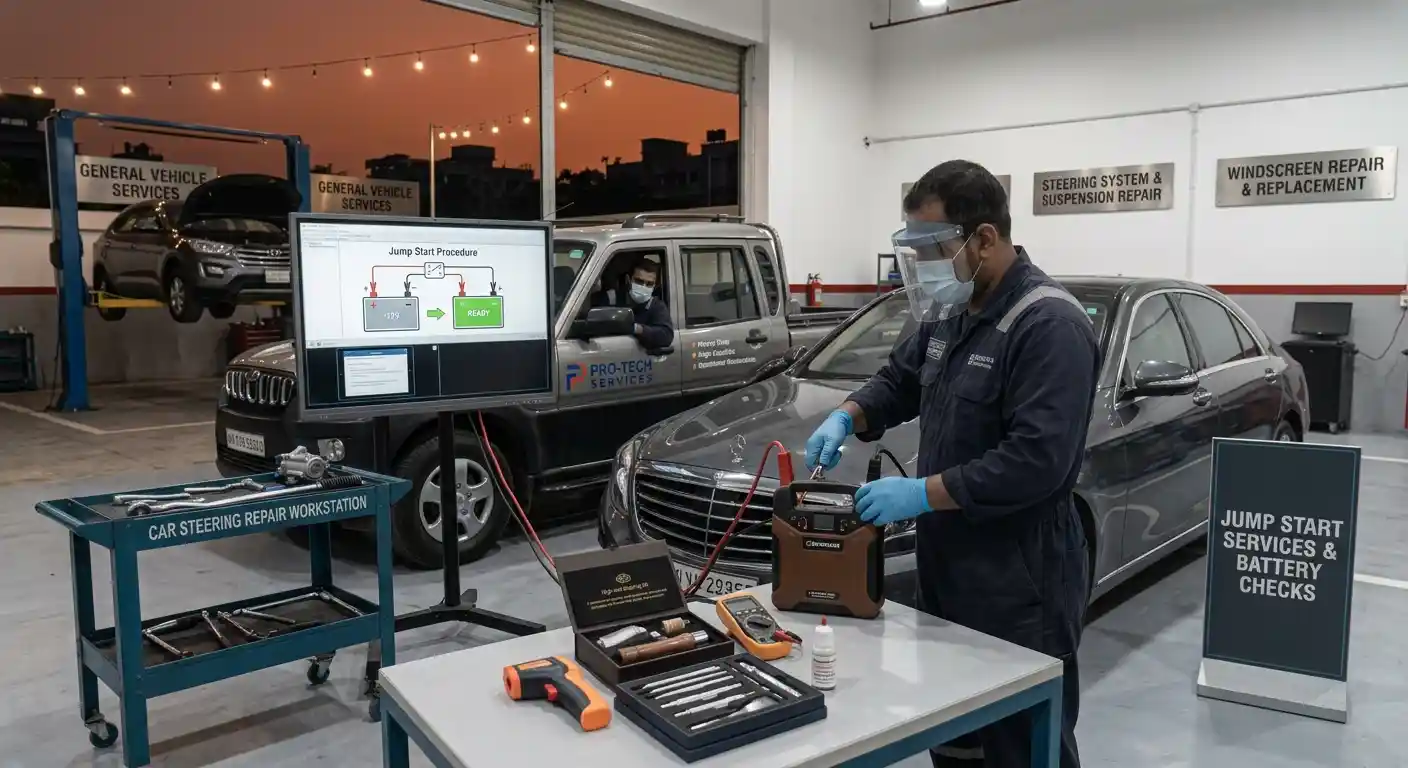 Jump Start Car