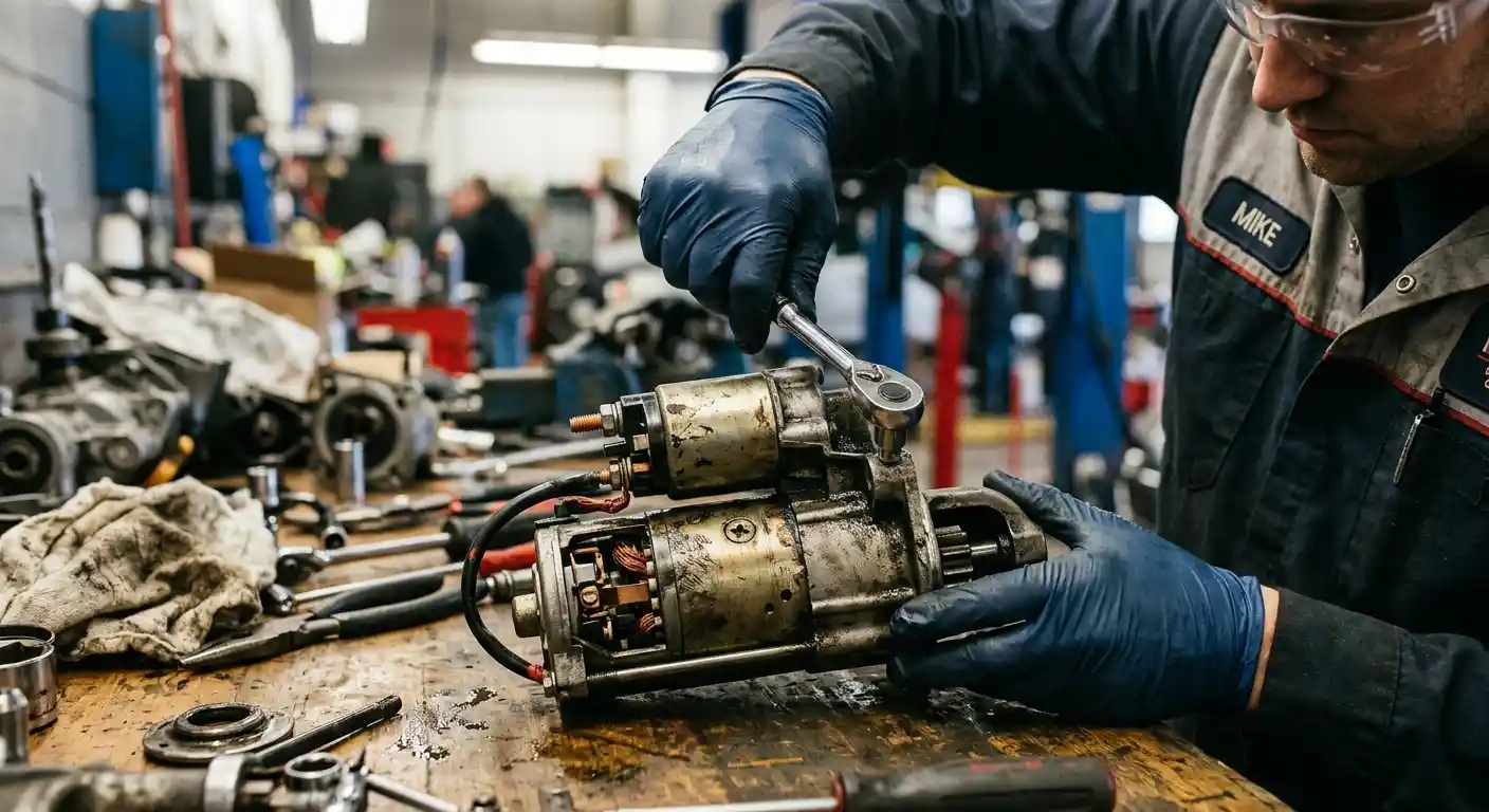 Car Starter Motor Repair